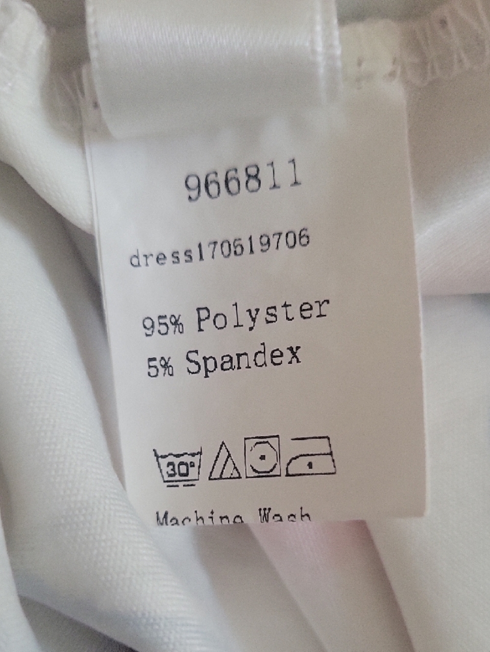 Off-Shoulder Floral Maxi Dress in Ivory and Pink - Picture 5 of 5